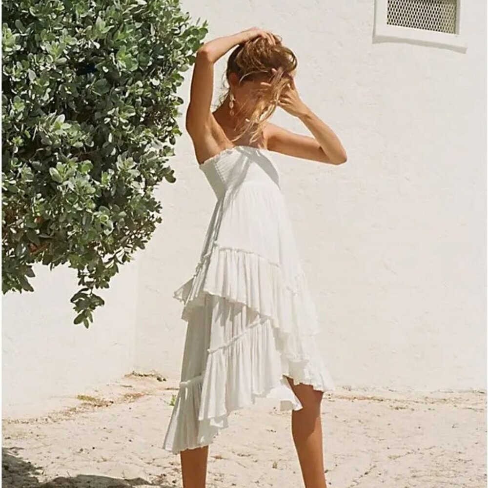 Free People Convertible Skirt White - MD